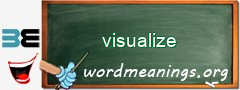 WordMeaning blackboard for visualize